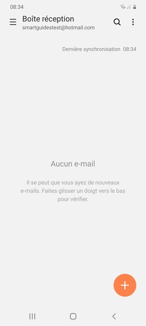 Votre messagerie Hotmail est prête à l'emploi