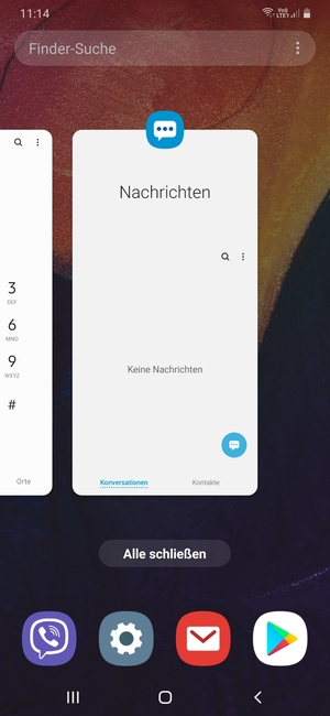 Wählen Sie Alle schließen