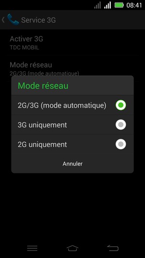 Sélectionnez votre option préférée