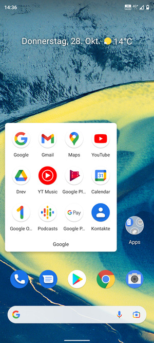 Wählen Sie Gmail