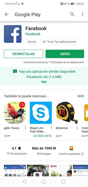 Seleccione ABRIR