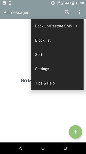 Select Settings