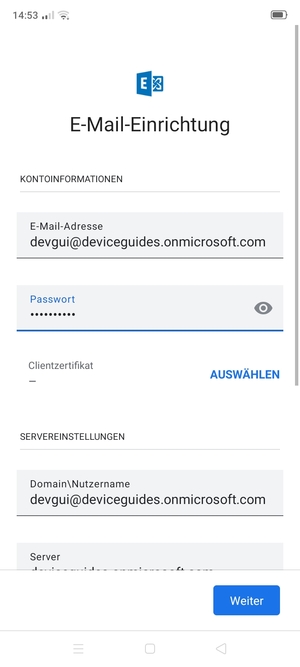 Geben Sie Ihre Passwort ein