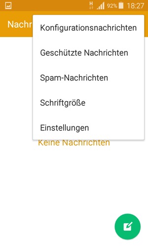Wählen Sie Einstellungen