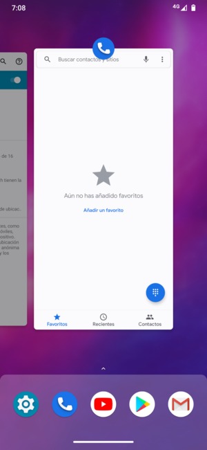 Deslice las aplicaciones hacia arriba para cerrarlas. Esto le ahorrará batería.