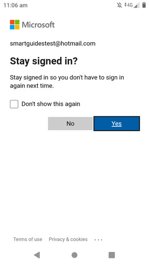 Select your preferred option