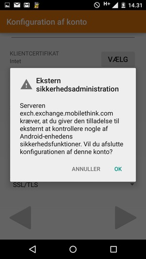 Vælg OK