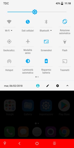 Attiva Risparmio batteria