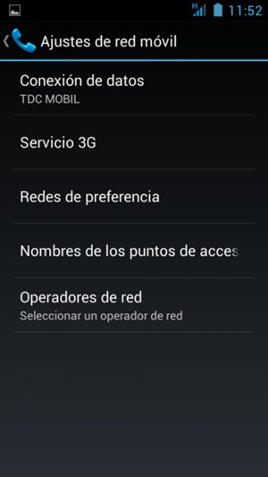 Seleccione Nombres de puntos de acceso