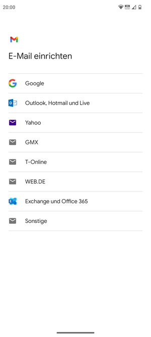 Wählen Sie Exchange und Office 365