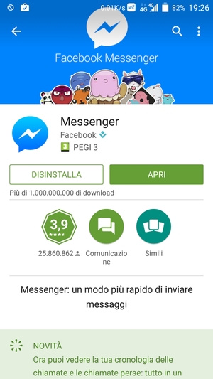 Seleziona APRI