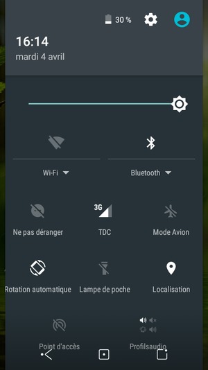 Désactiver le Bluetooth
