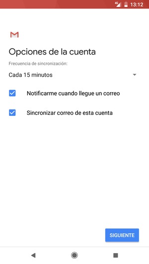Seleccione SIGUIENTE