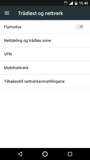 Velg Mobilnettverk