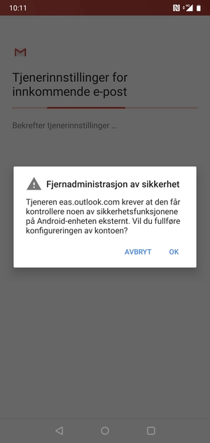 Velg OK