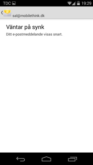 Ditt konto är redo att användas