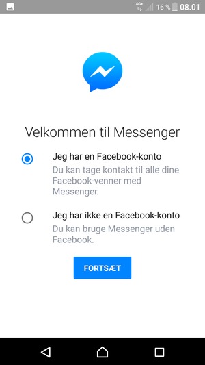 Din app er klar til brug