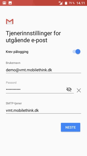 Slå av Krev pålogging