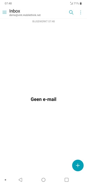 Uw account is klaar voor gebruik