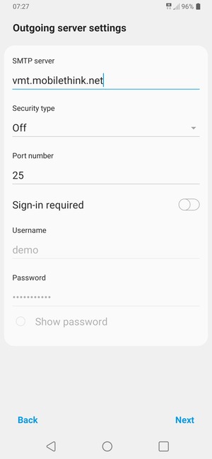 Turn off Sign-in required and select Next