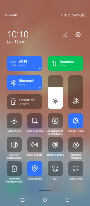 Désactiver le Wi-Fi et le Bluetooth