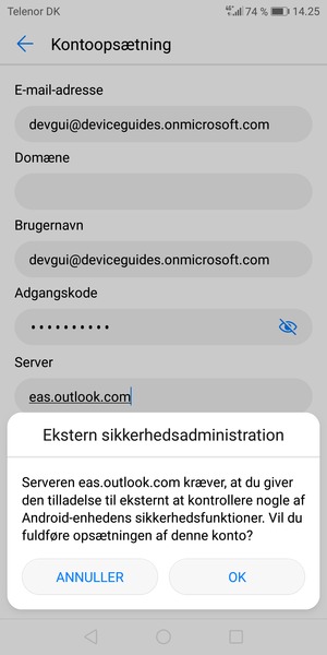 Vælg OK