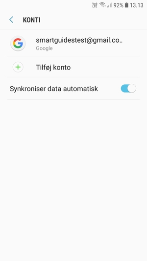 Vælg Google