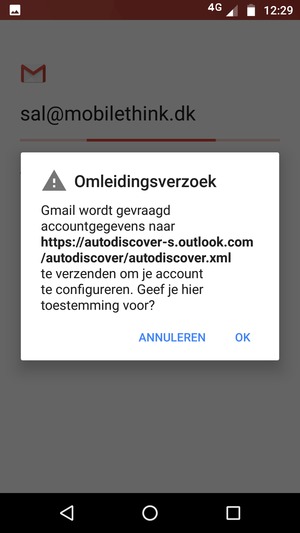 Selecteer OK