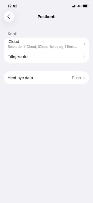 Vælg Hent nye data