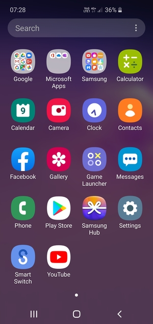 Select Settings