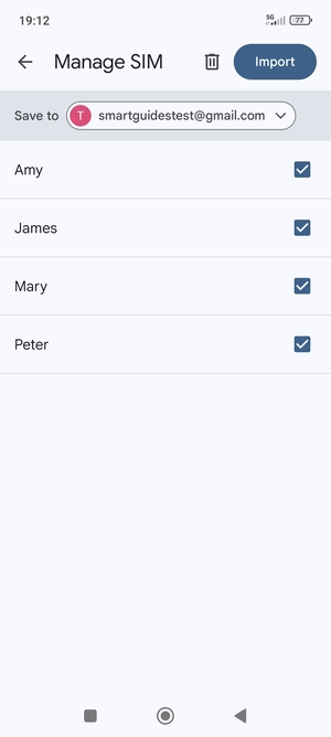 Select Import