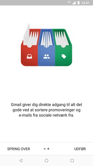 Vælg UDFØR