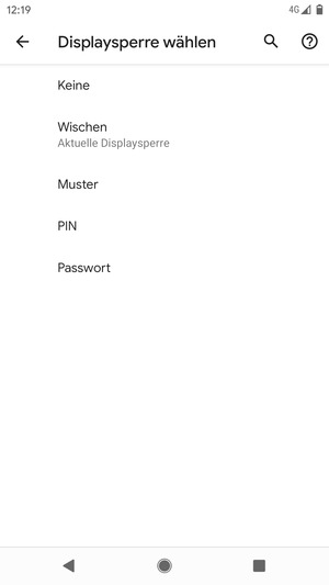 Wählen Sie Muster