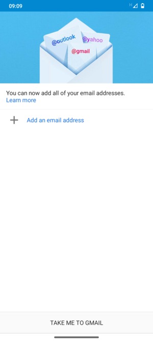 Select Add an email address