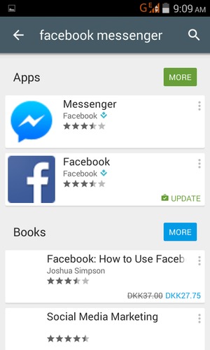 Select the app