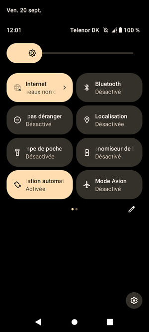 Sélectionnez Économiseur de batterie