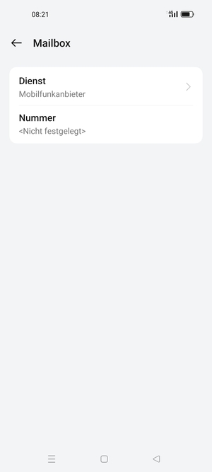 Wählen Sie Nummer