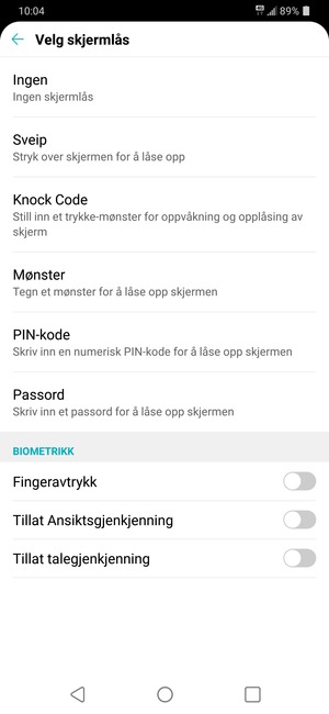 Velg Mønster