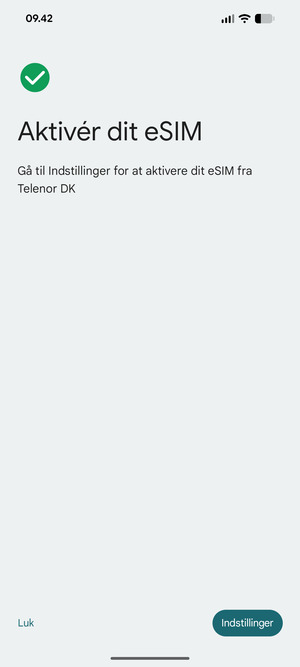 Vælg Indstillinger