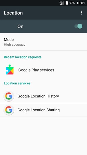 Turn off Location