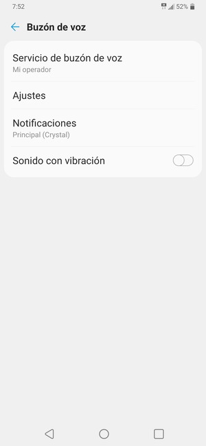 Seleccione Ajustes