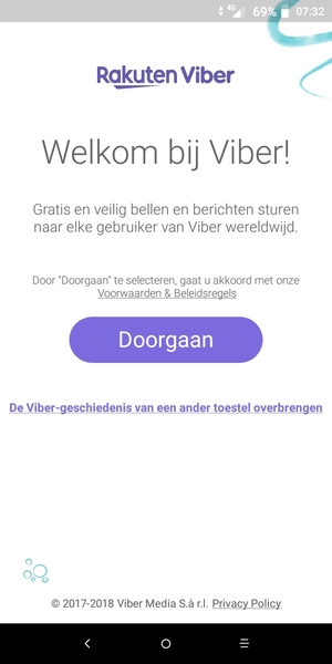 Uw app is klaar voor gebruik