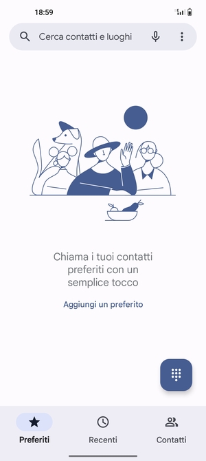 Seleziona Tastiera