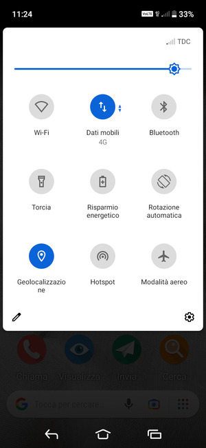 Disattiva Geolocalizzazione