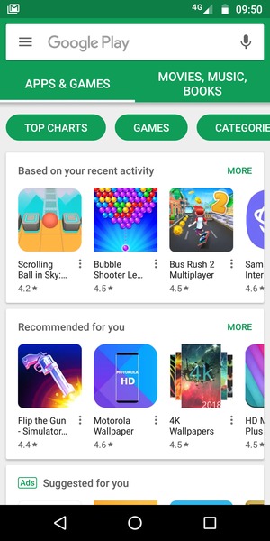 Select the Search bar