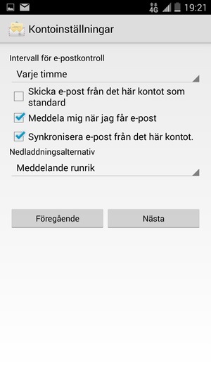 Välj Nästa