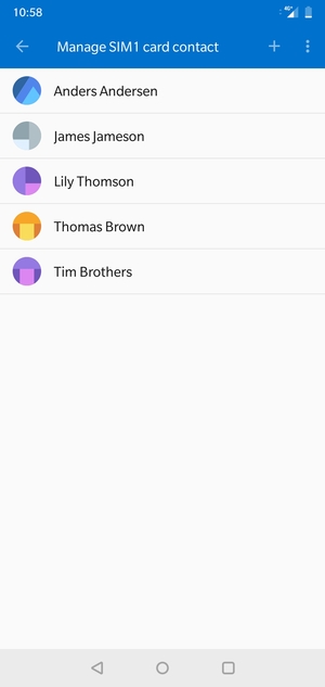 Select the Menu button