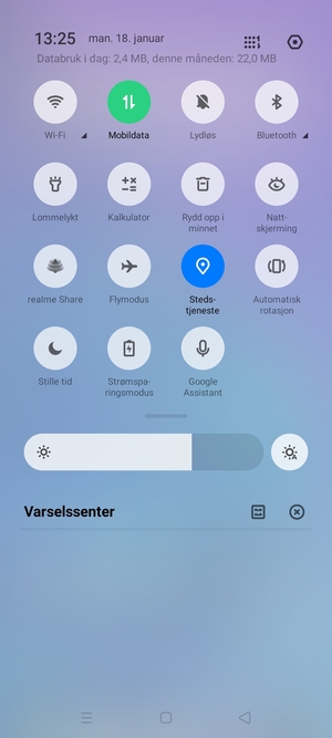 Slå av Stedstjeneste