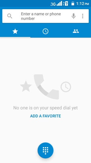 If you see this screen, select Keypad
