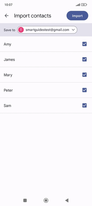 Select Import